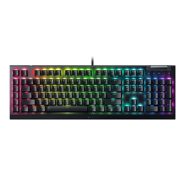 Razer BLACKWIDOW V4 X (Green Switch) US layout, vystavený, záruka 21 mesiacov