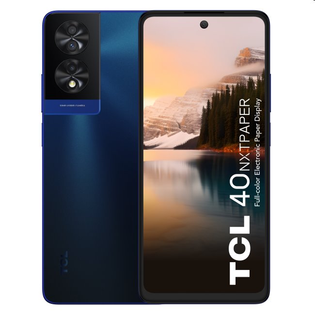 TCL 40 NXTPAPER, 8/256GB, blue /w case and pen, vystavený, záruka 21 mesiacov