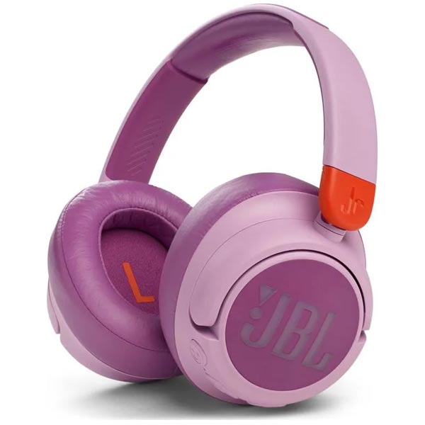 JBL JR460NC vezeték nélküli gyerek fülhallgató, rózsaszín