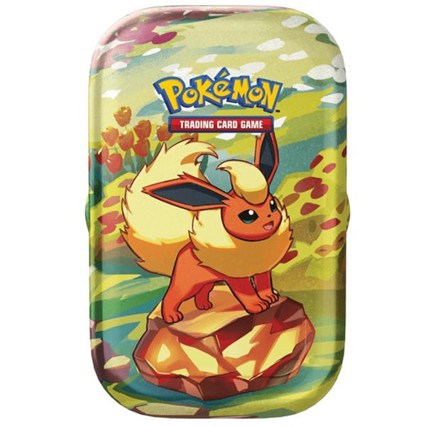 Kártyajáték Pokémon TCG: Scarlet & Violet Prismatic Evolutions Mini Tin  Flareon (Pokémon)