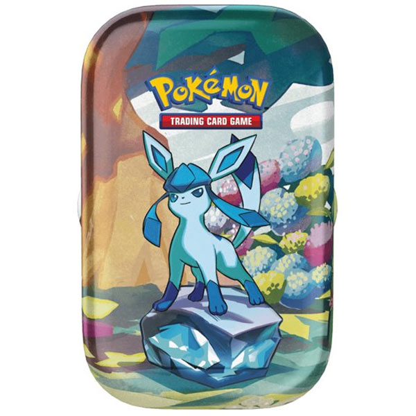 Kártyajáték Pokémon TCG: Scarlet & Violet Prismatic Evolutions Mini Tin Glaceon (Pokémon)