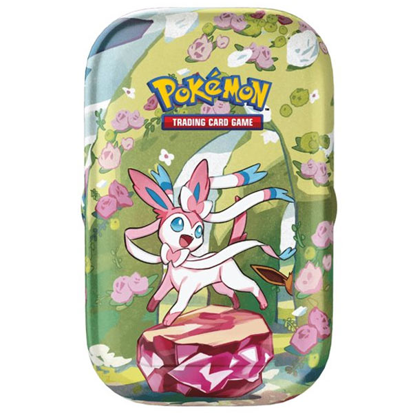 Kártyajáték Pokémon TCG: Scarlet & Violet Prismatic Evolutions Mini Tin Sylveon (Pokémon)