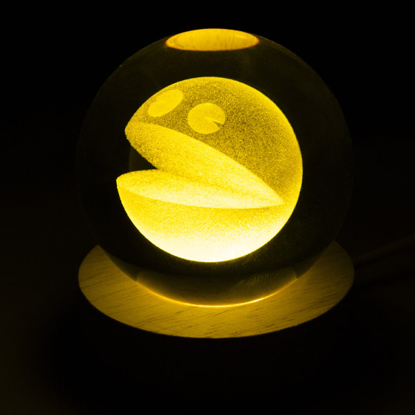 PAC-MAN lampa v kryštálovej guli akciós termékkép 1