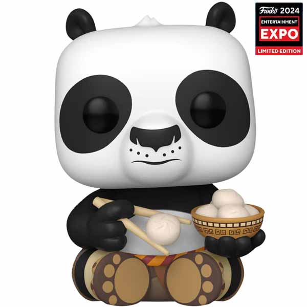 POP! Movies: PO (Kung Fu Panda) 2024 Limited Edition Entertainment Expo Shared Exclusive 15 cm, použitý, záruka 12 mesia