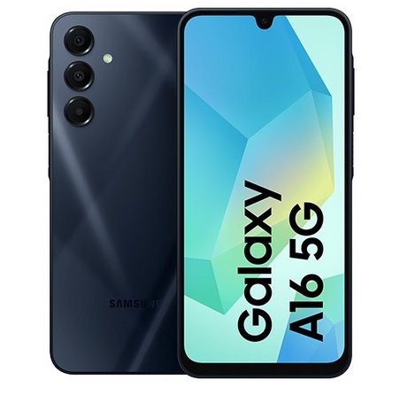 Samsung Galaxy A16 5G, 4/128GB, fekete, új, bontatlan csomagolás