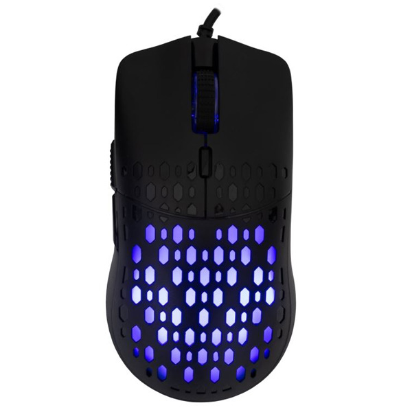 Baracuda Gaming mouse OCTOPUS, 6D, 3600 dpi, black, kiállított, 21 hónap garancia