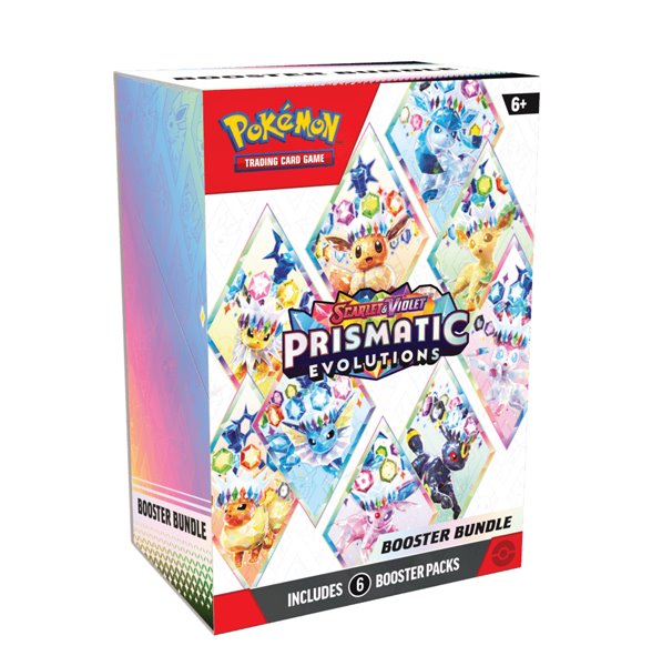 Kartová hra Pokémon TCG: Scarlet & Violet Prismatic Evolutions Booster Bundle (Pokémon)