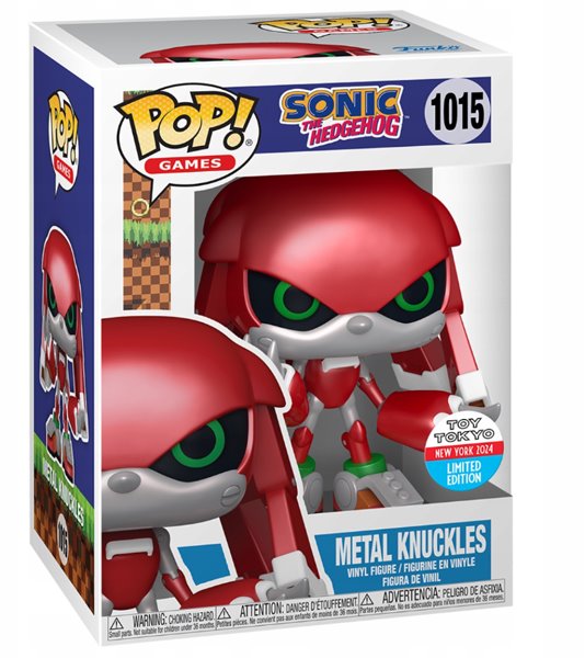 POP! Games: Metal Knuckles (Sonic the Hedgehog) New York Comic Con 2024