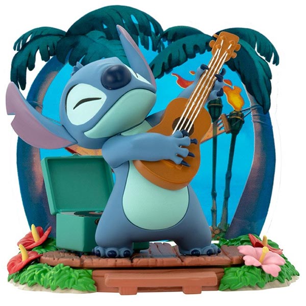 Szobor Stitch Guitar (Lilo a Stitch)