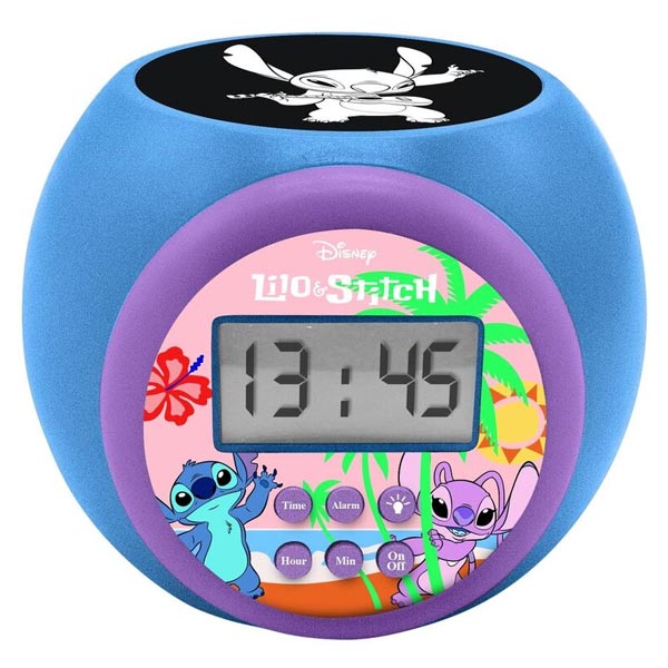 Stitch Projector alarm clock (Disney)