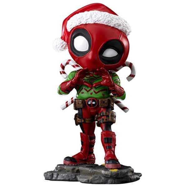 X-Men Mini Co. PVC Figure Deadpool Christmas Version (Marvel)