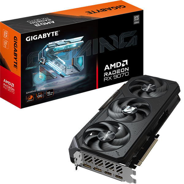 Gigabyte Radeon RX 9070 GAMING OC 16G