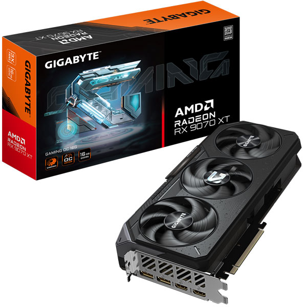 Gigabyte Radeon RX 9070 XT GAMING OC 16G