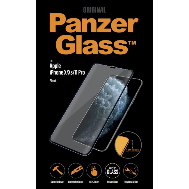 PanzerGlass Case Friendly for Apple iPhone 11 Pro/Xs/X, black, bontott, 24 hónap garancia