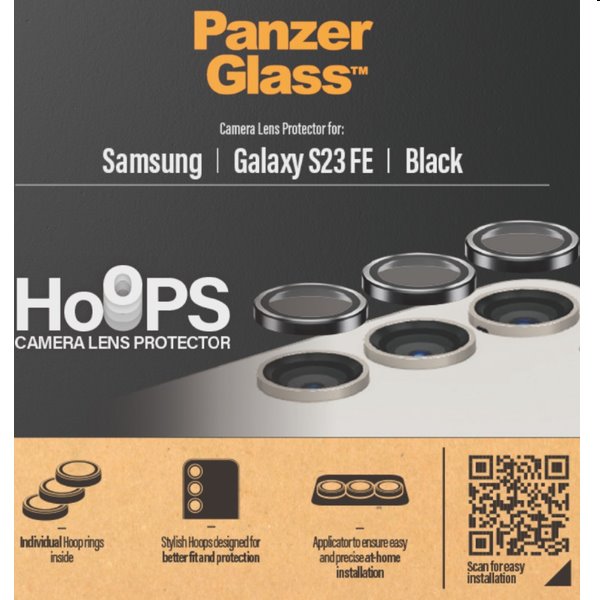 PanzerGlass Hoops Camera Lens Protective Cover for Samsung Galaxy S23 FE, bontott, 24 hónap garancia