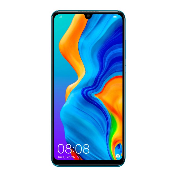 Huawei P30 Lite, 4/128GB, Dual SIM | Peacock Blue, B osztály - használt, 12 hónap garancia