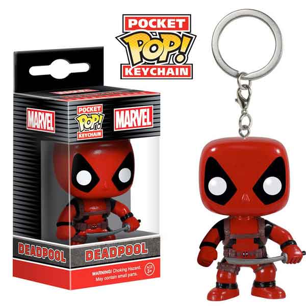 Kulcstartó Pocket POP! Marvel Comics Deadpool