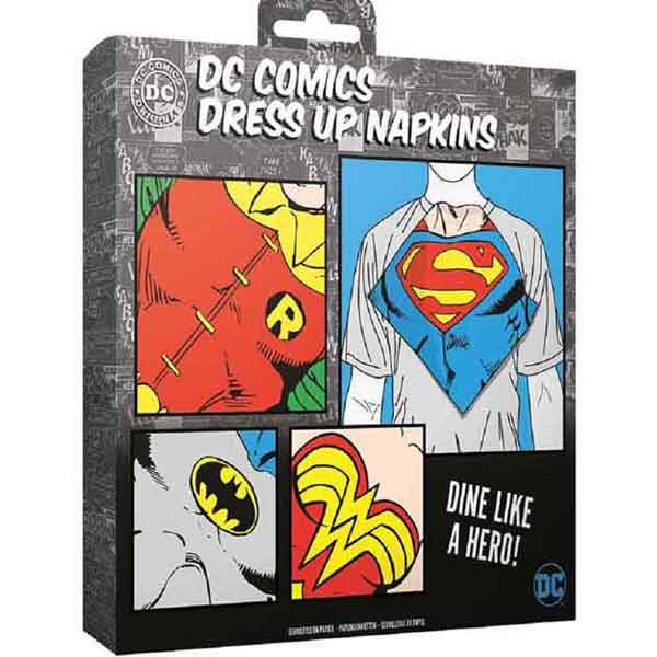 DC Comics Dress Up Napkins