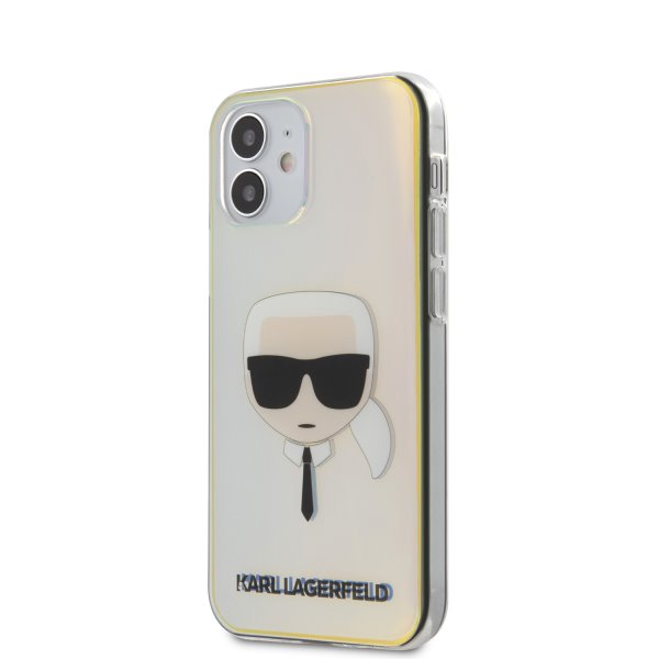 Tok Karl Lagerfeld PC/TPU Head for iPhone 12 mini, iridescent