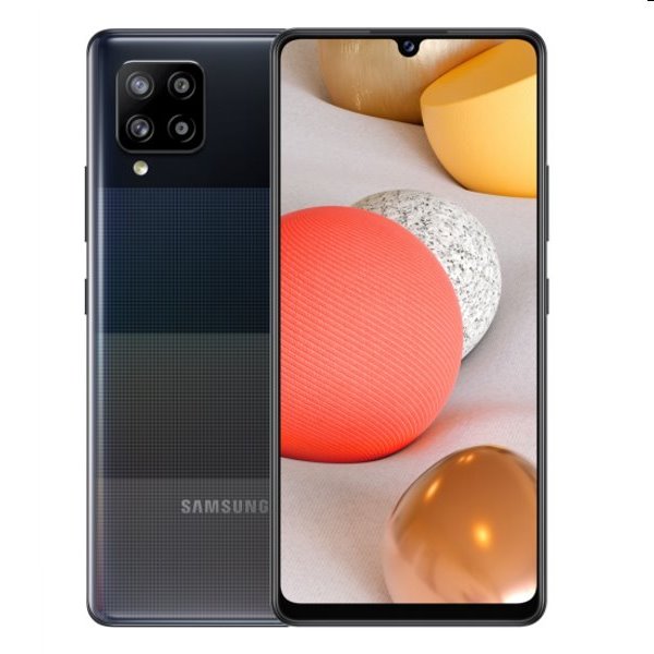 Samsung Galaxy A42 5G - A426B, 4/128GB, Dual SIM | Black - új termék, bontatlan csomagolás