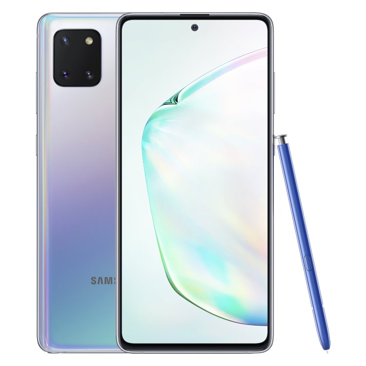 Samsung Galaxy Note 10 Lite - N770F, Dual SIM, 6/128GB, Aura Glow - EU disztribúció