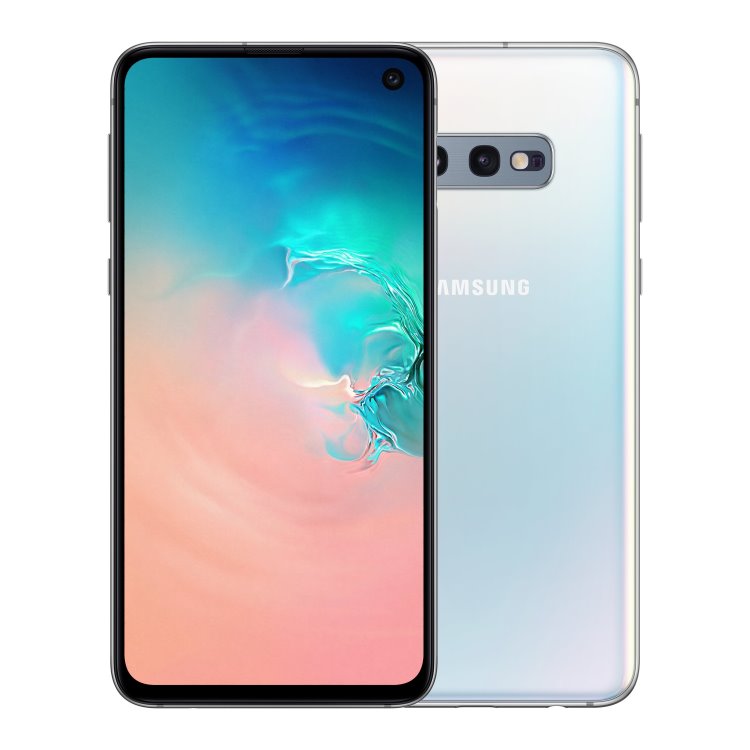 Samsung Galaxy S10e - G970F, Dual SIM, 6/128GB | Fehér, C osztály - használt, 12 hónap garancia
