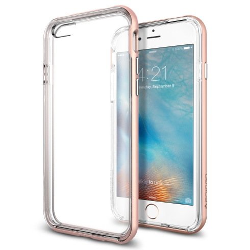 Spigen kryt Neo Hybrid EX pre iPhone 6/6s - Rose Gold