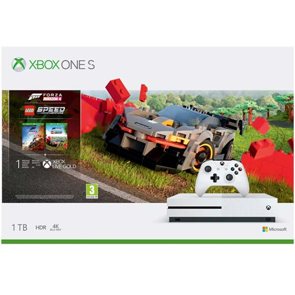 Xbox One S 1TB (Forza Horizon 4: LEGO Speed Champions Bundle) - OPENBOX (Bontott termék teljes garanciával)