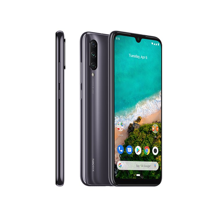 Xiaomi Mi A3, 4/64GB, More than White, C osztály - használt, 12 hónap garancia