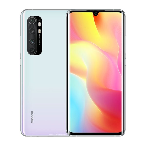 Xiaomi Mi Note 10 Lite, 6/64GB, fehér, C osztály - használt, 12 hónap garancia