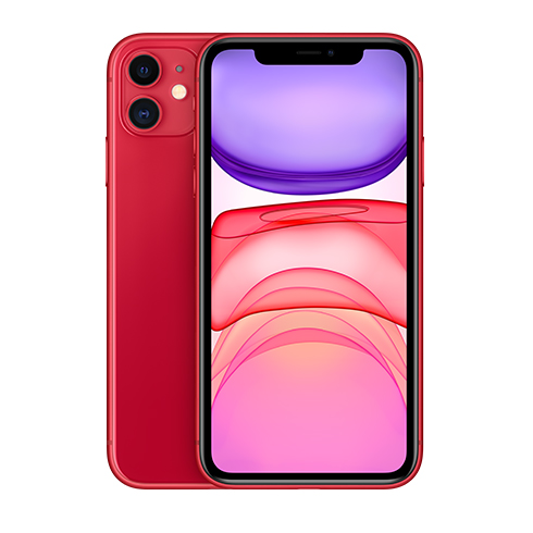 iPhone 11, 64GB, piros