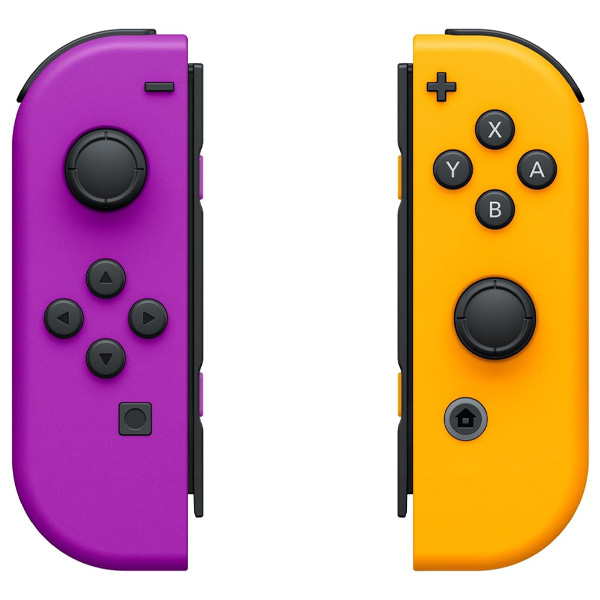 Nintendo Joy-Con Pair vezérlők, neon lila / neon narancs