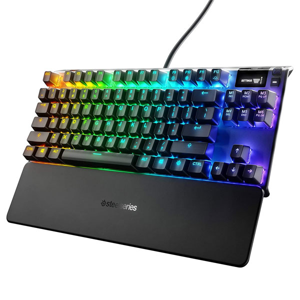 Gamer billentyűzet SteelSeries Apex 7 TKL (Blue Switch) US