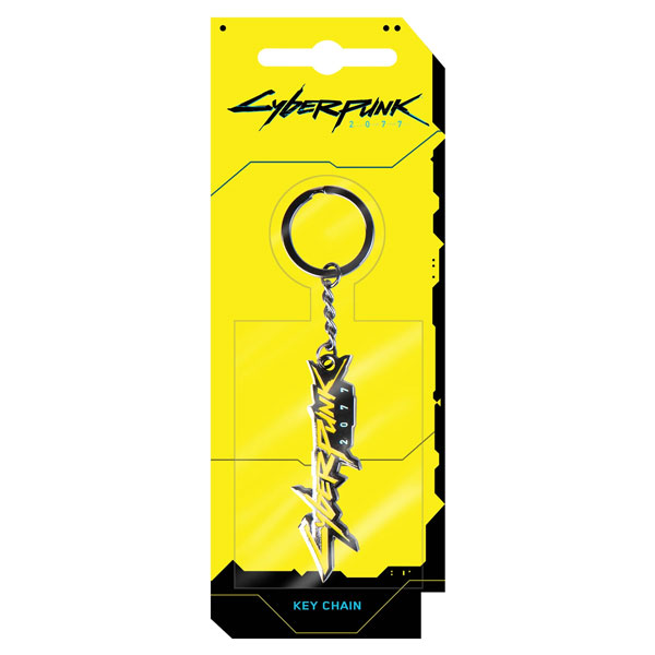 Kulcstartó Cyberpunk 2077 Logo Metal (Good Loot)