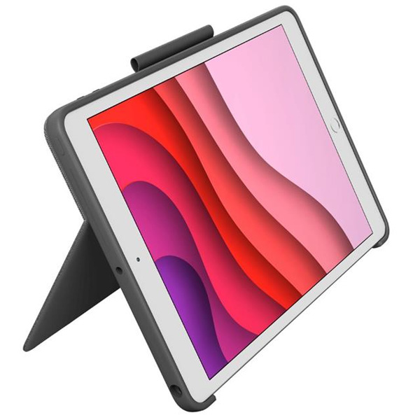 Logitech COMBO TOUCH iPad (7., 8., 9. gen.) UK, grafit