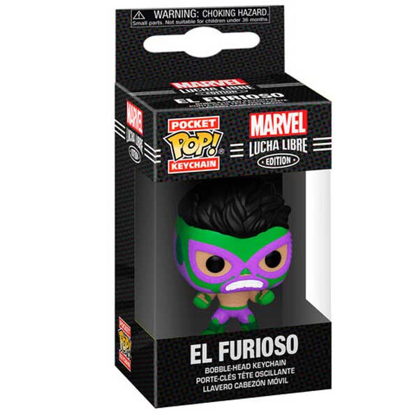 POP! Kulcstartó Luchadores Hulk(Marvel)