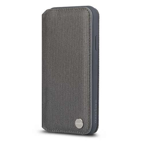 Moshi Tok Overture for iPhone XS Max, herringbone gray