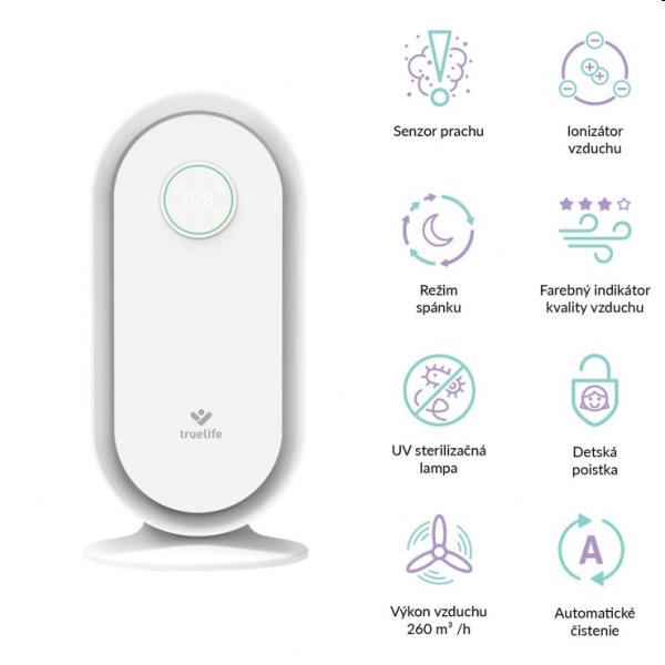 TrueLife AIR Purifier P5 WiFi - légtisztító