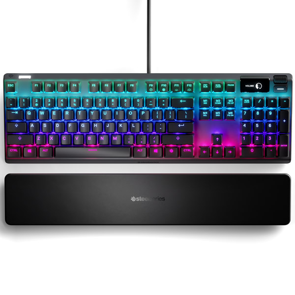 Gamer billentyűzet SteelSeries Apex 7 (Blue Switch) US