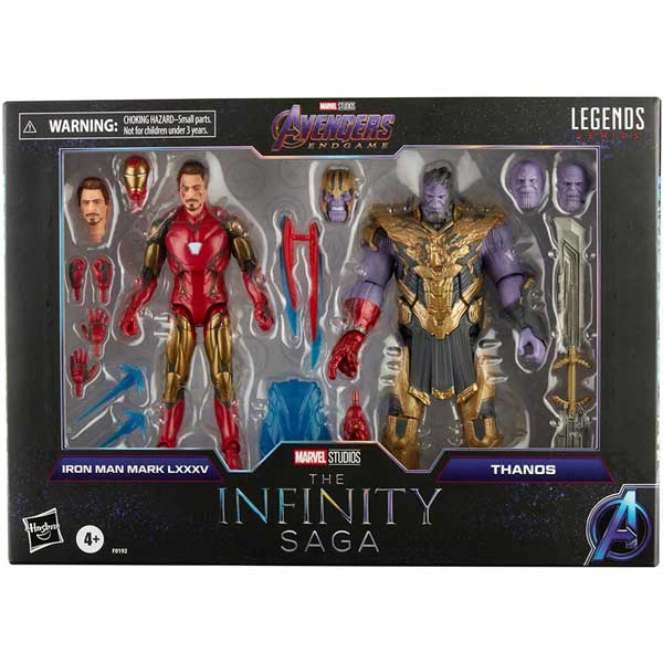 Figurák Legends Series Iron Man Mark 85 vs Thanos (Marvel)