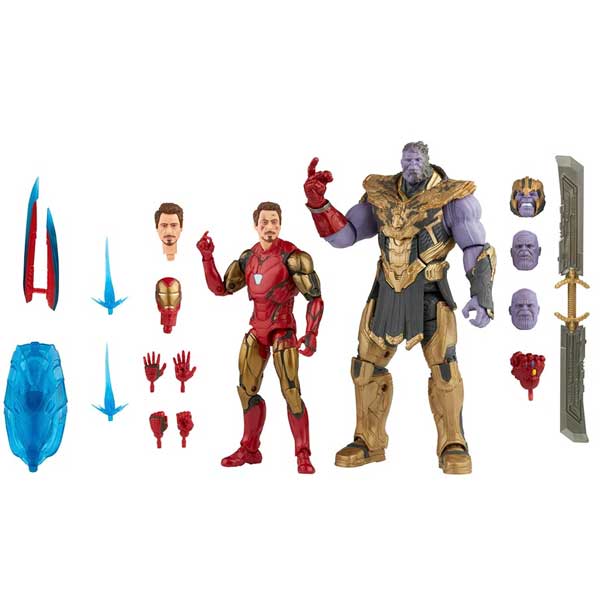 Figurák Legends Series Iron Man Mark 85 vs Thanos (Marvel)