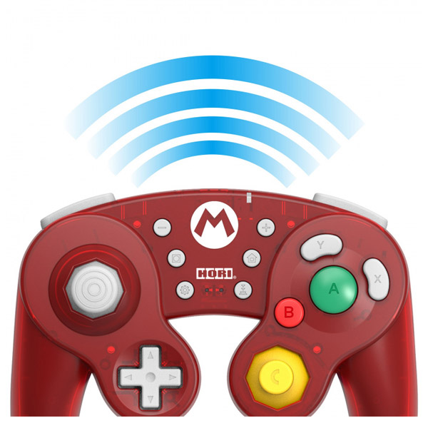 HORI Wireless Battle Pad bezkáblový ovládač pre Nintendo Switch (Mario)