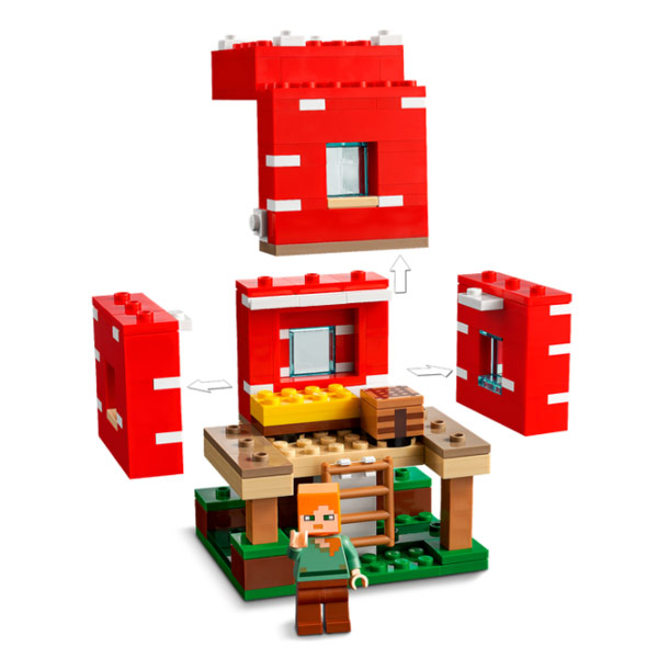 LEGO Minecraft: The Mushroom House