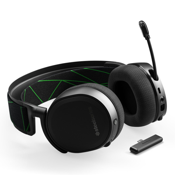 Steelseries ARCTIS 7X+ Vezeték nélküli, fekete