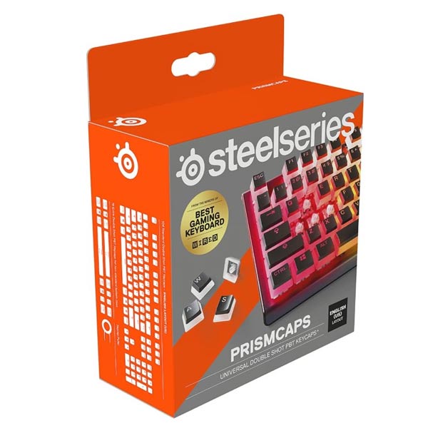 SteelSeries PrismCAPS Black- US