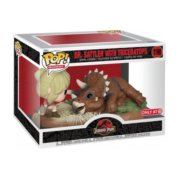 POP! Moments Dr. Sattler & Triceratops Special Edition (Jurský Park)