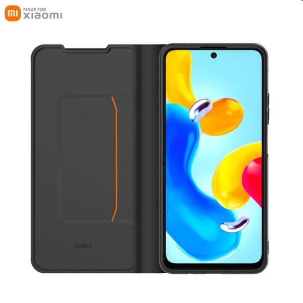 Knižkové puzdro Made for Xiaomi pre Xiaomi Redmi Note 11/11s, čierna