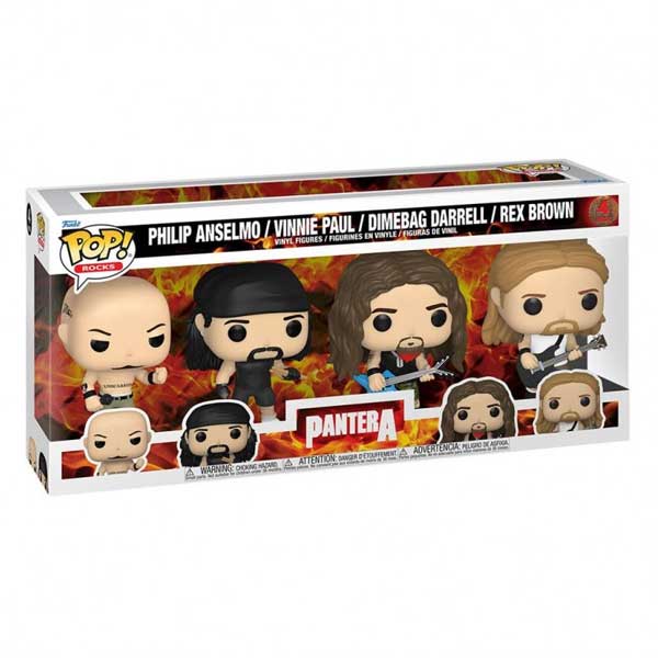 POP! Rocks: 4-pack Pantera