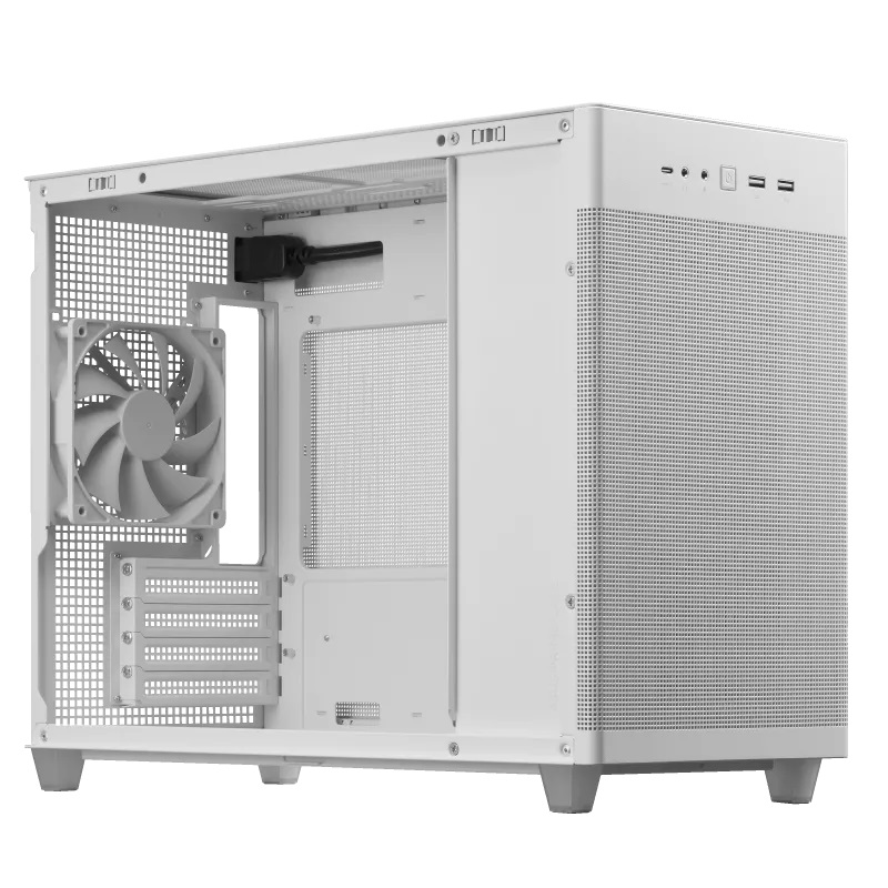 ASUS case AP201 PRIME CASE Fehér Kiadás, Mini Tower, Fehér