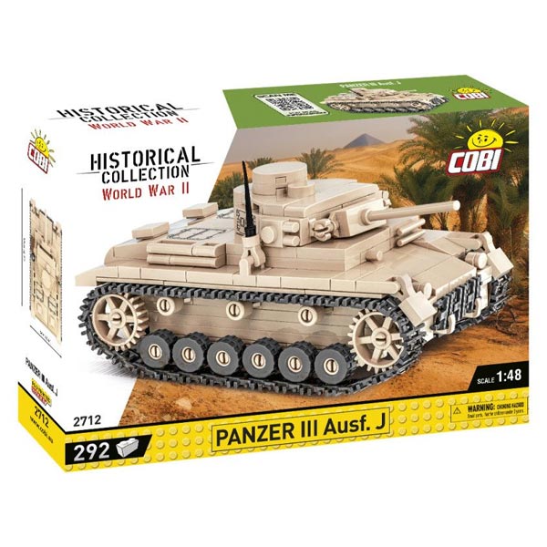 Cobi World War II Panzer III Ausf. J tank